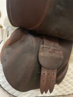 17.5” Bruno Delgrange Partition Jump Saddle - Image 7