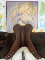 17.5” Bruno Delgrange Partition Jump Saddle - Image 9