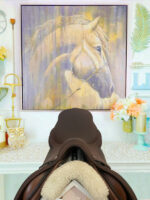 17.5” Bruno Delgrange Partition Jump Saddle - Image 5