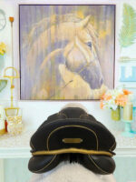 18.5” Zaldi Mot Dressage Saddle - Image 6