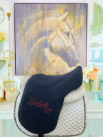 18.5” Zaldi Mot Dressage Saddle - Image 11