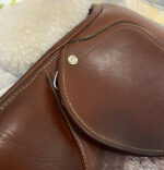 17.5” Superior Saddlery Custom Jump Saddle - Image 3