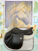 17” Bates Elevation Luxe Jump Saddle