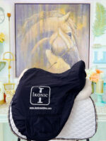17.5” Ikonic Light Monoflap Dressage Saddle - Image 10