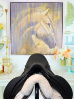 17.5” Equipe Viktoria Monoflap Dressage Saddle - Image 5