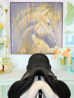 17.5” Frank Baines Unión Lux Monoflap Dressage Saddle - Image 5