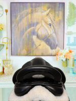 17.5” Frank Baines Unión Lux Monoflap Dressage Saddle - Image 6