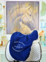 17.5” Frank Baines Elegance Dressage Saddle - Image 8