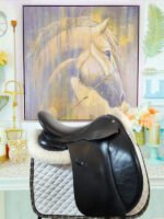 17.5” Frank Baines Elegance Dressage Saddle - Image 2