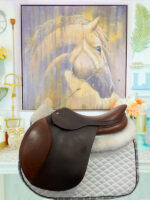17” Bruno Delgrange PJ Pro Jumping Saddle