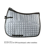 Edix Poly 8-Pocket Dressage Pad - Multiple Colour Options - Image 6