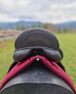 17.5" Used Custom Icon Flight Dressage Saddle - Image 3