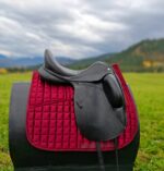 17.5" Used Custom Icon Flight Dressage Saddle - Image 4
