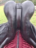 17.5" Used Custom Icon Flight Dressage Saddle - Image 5