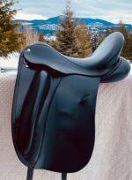17” Used Custom Wolfgang Solo Dressage Saddle - Image 2