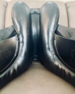 17” Used Custom Wolfgang Solo Dressage Saddle - Image 4