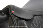 Edix Tariq Dressage Soft Tree Saddle - 17.5" - Image 3
