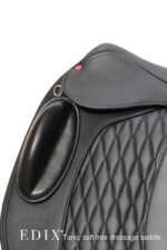 Edix Tariq Dressage Soft Tree Saddle - 17.5" - Image 4