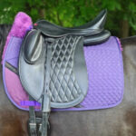 Edix Tariq Dressage Soft Tree Saddle - 17.5" - Image 2