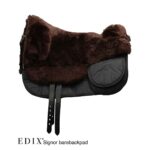 Edix Signor Merino Sheepskin Bareback Pad - Image 9