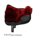 Edix Signor Merino Sheepskin Bareback Pad - Image 13