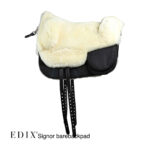 Edix Signor Merino Sheepskin Bareback Pad - Image 2