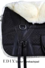 Edix Signor Merino Sheepskin Bareback Pad - Image 3
