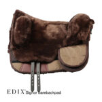 Edix Signor Merino Sheepskin Bareback Pad - Image 5
