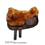 Edix Signor Merino Sheepskin Bareback Pad - Image 6
